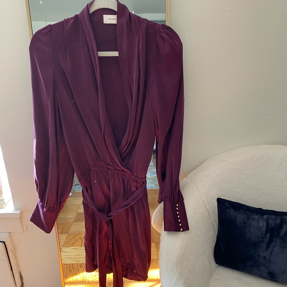 Zimmermann wrap playsuit